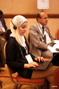 Mai Touma from Syria - GCARD2 social reporter